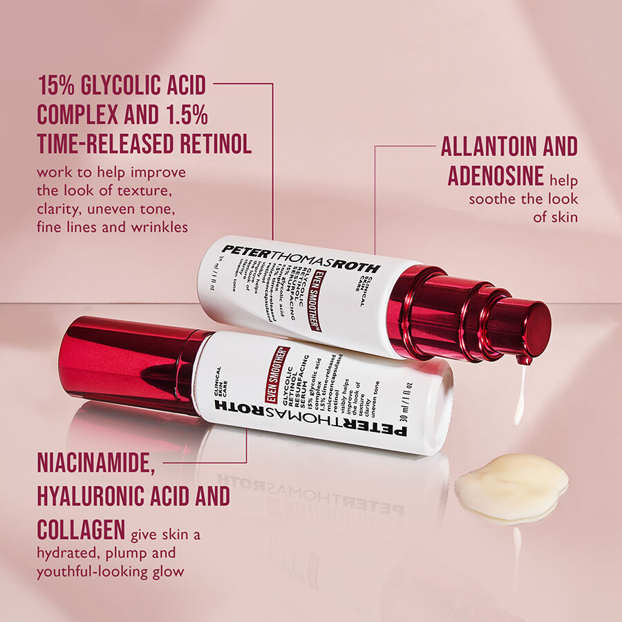 Peter Thomas Roth Vieläkin sileämpi glykolis-retinoli-uuttava seerumi