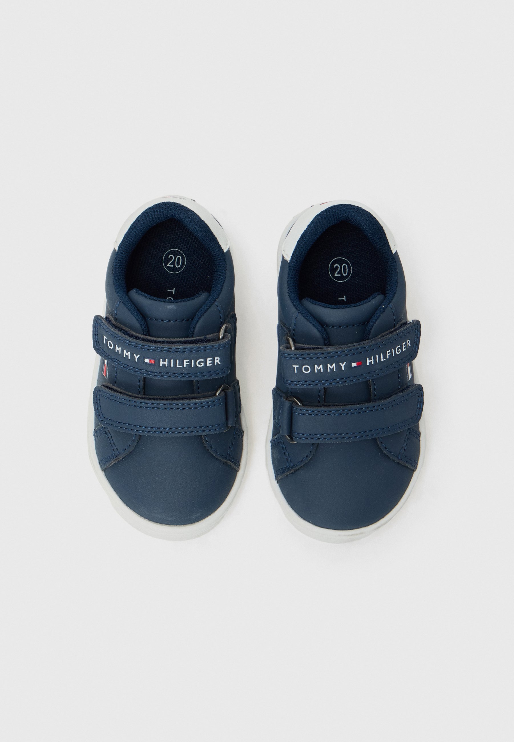 Tommy Hilfiger LOGAN UNISEX - Sneakers - blauw/wit