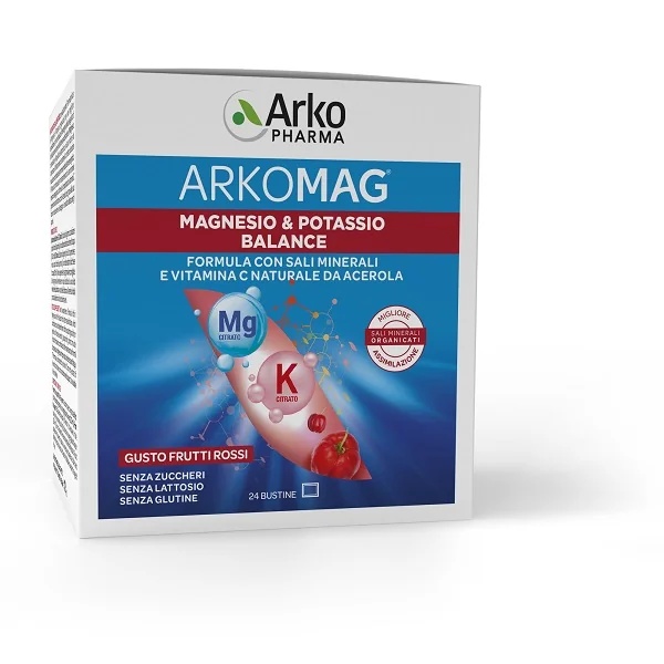 ARKOPHARMA Arkomag magnezij in kalij 24 tablet za prsi