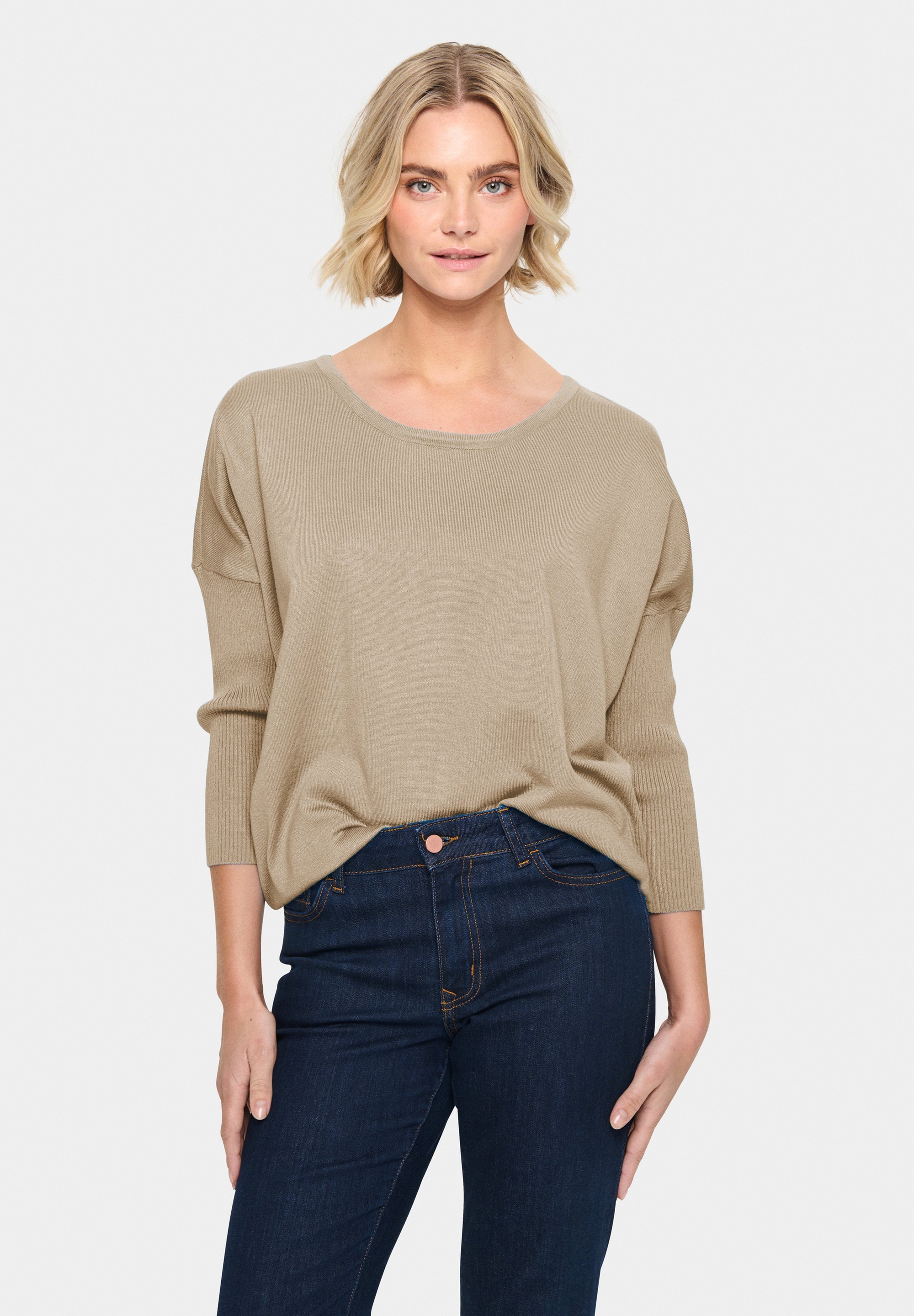 Saint Tropez Jumper - plaza taupe melange