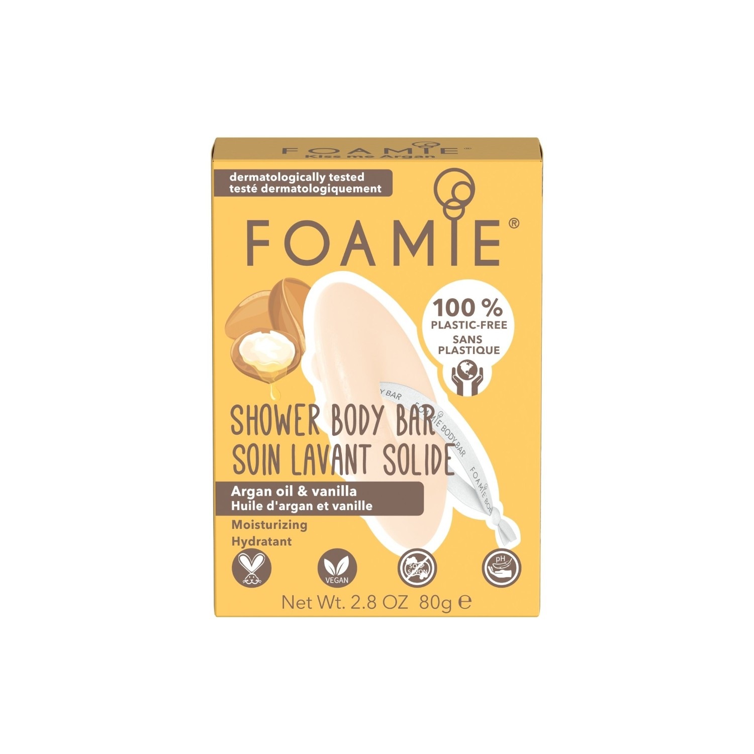 FOAMIE Soin lavant solide - Kiss Me Argan