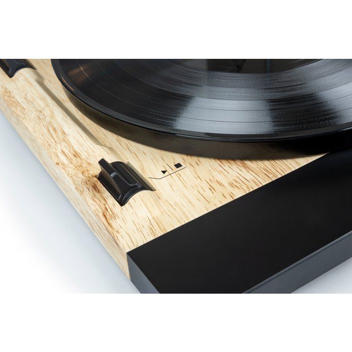 Giradischi - THOMSON - TT702 - 33 e 45 giri - Testina Audio Technica AT91 - Antiskating - Legno e nero