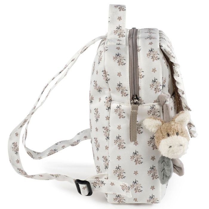 Mochila infantil Walking Mum | Botton Bege - 25 x 22 cm