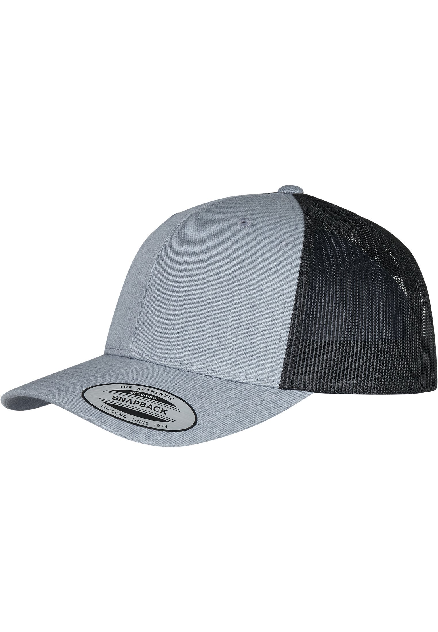 Flexfit RETRO TRUCKER 2-TONE - Cap - heather/black