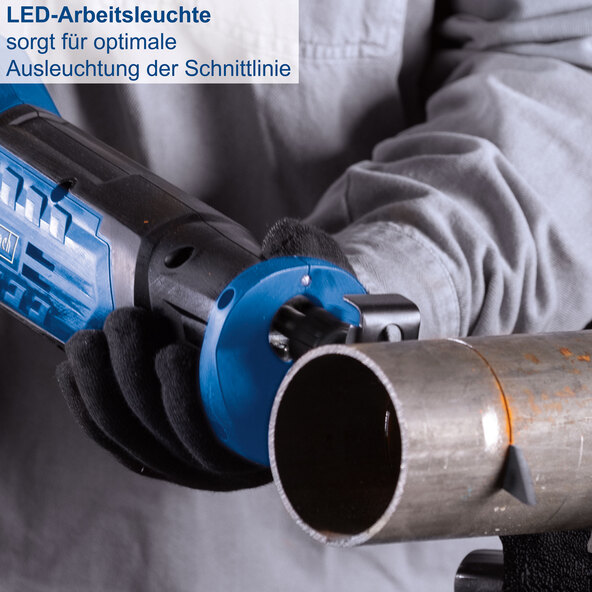 Batteridrevet bajonetsav C-RS100-X, inklusive batteri og oplader