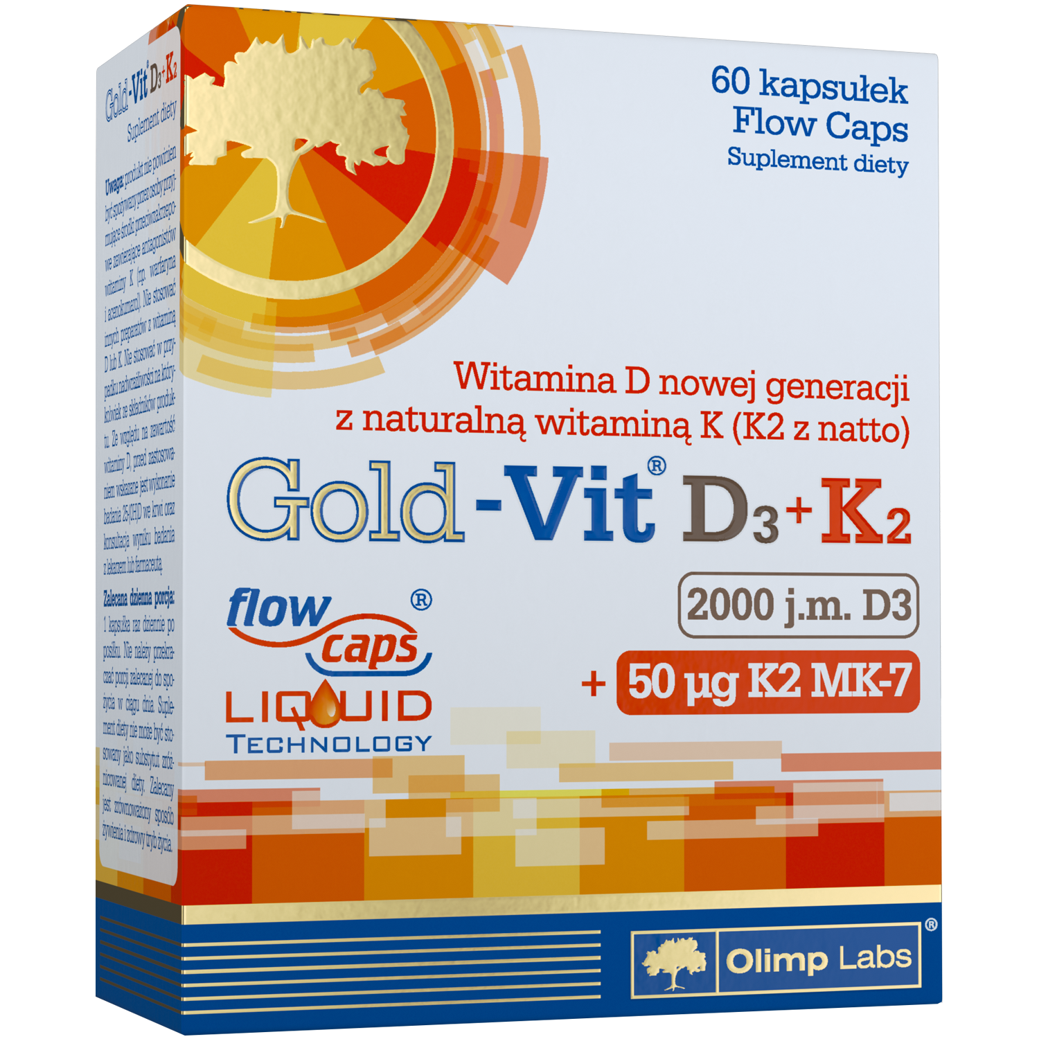 Gold-Vit D3+K2
