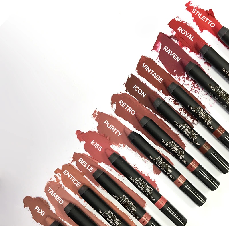 Univerzalni svinčnik za ustnice in lica Nudestix Intense Matte