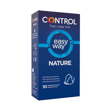Control Nature Easy Way -kondomi 10 ja 10 yksikköä