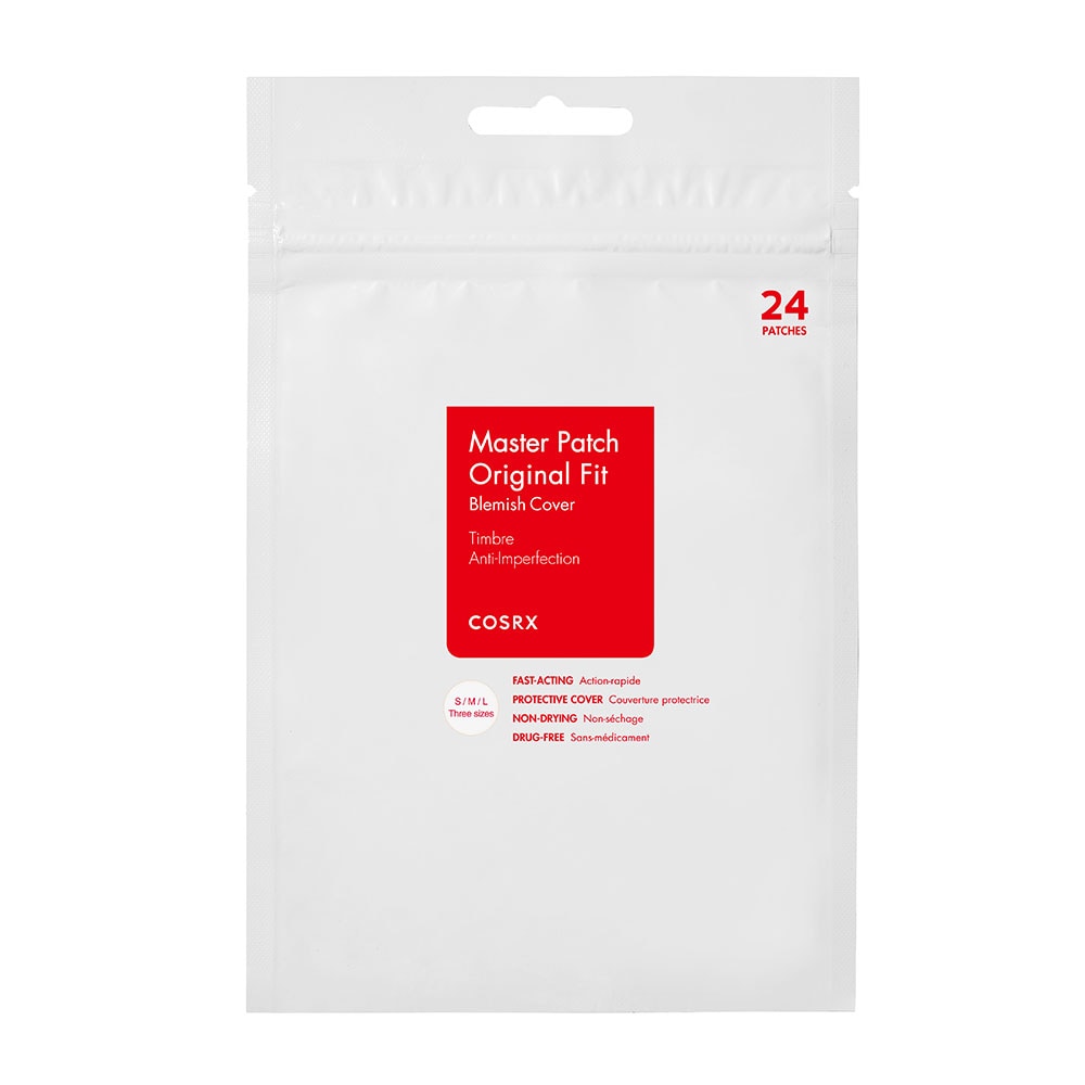 Patchs anti-acné Cosrx Master Care Original Fit, paquet de 5 (5 x 24 pièces)