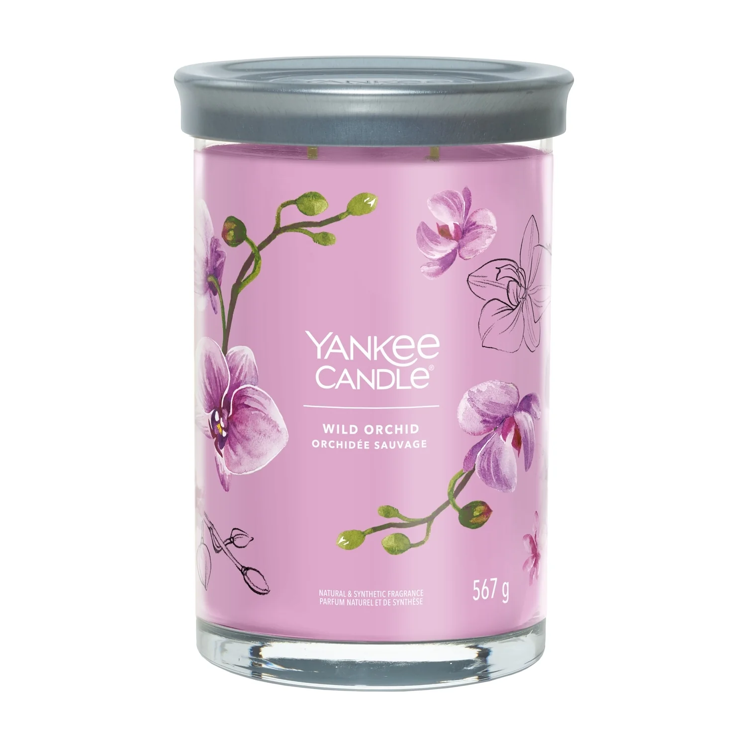 Signature Tumbler Candles Wild Orchid - Candela Profumata