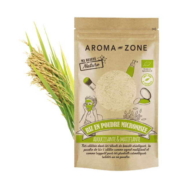 Polvo de arroz micronizado orgánico
