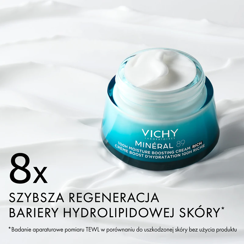 Vichy Minéral 89 100H reichhaltige Feuchtigkeitscreme