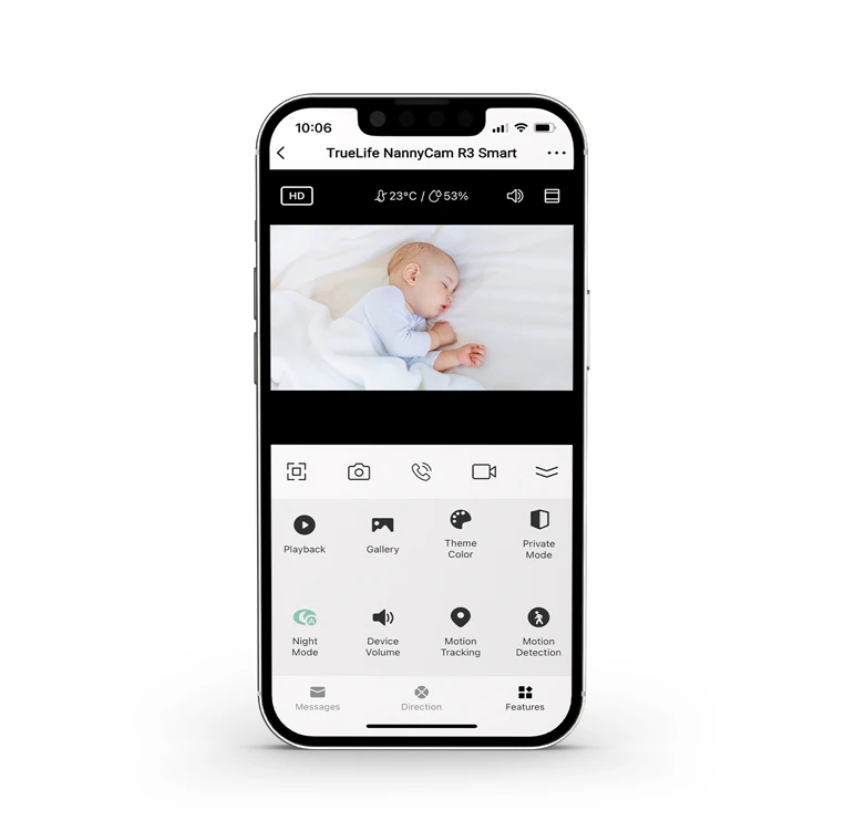 Chytrá digitální videochůvička TrueLife NannyCam R3