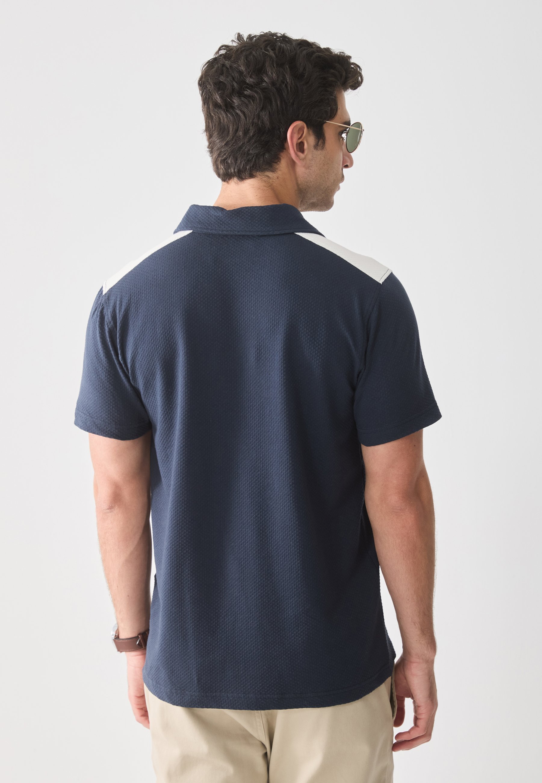 Polo Pier One - bleu foncé