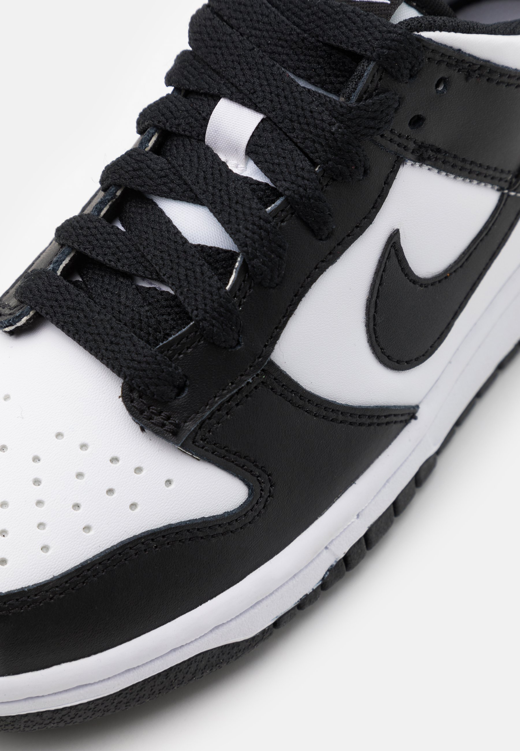 Nike Sportswear DUNK LOW - Sneakers - wit/zwart