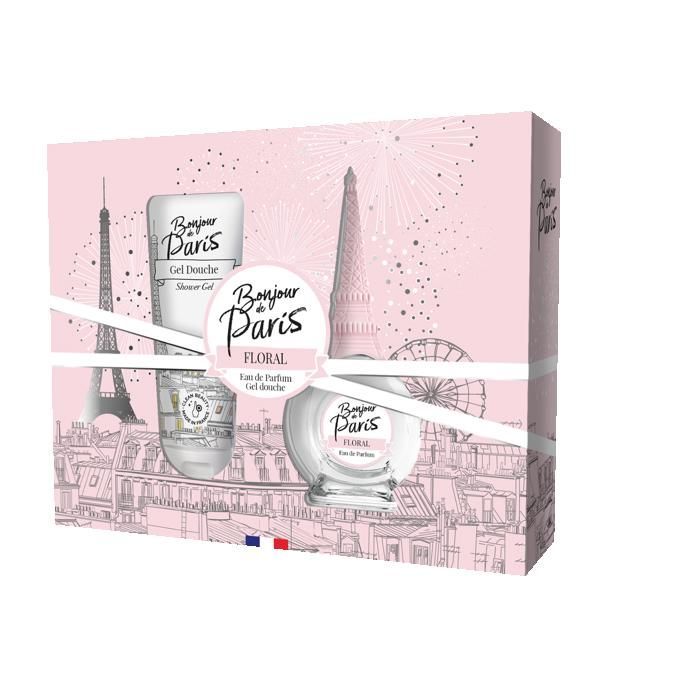 COFFRET 2P BONJOUR DE PARIS FLORAL