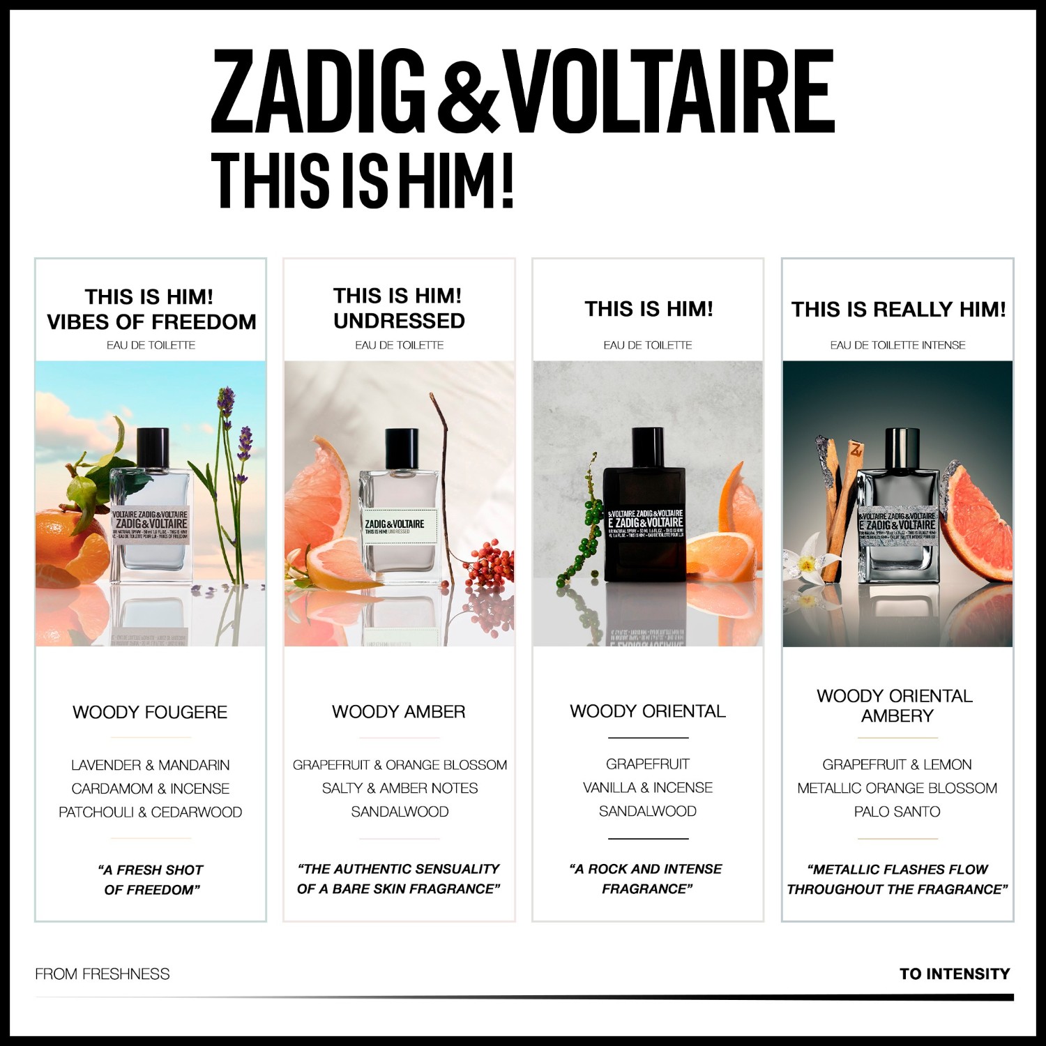 Zadig&Voltaire Eau de Toilette DETTE ER ÆGTE! Det her er virkelig ham! - 50 ml