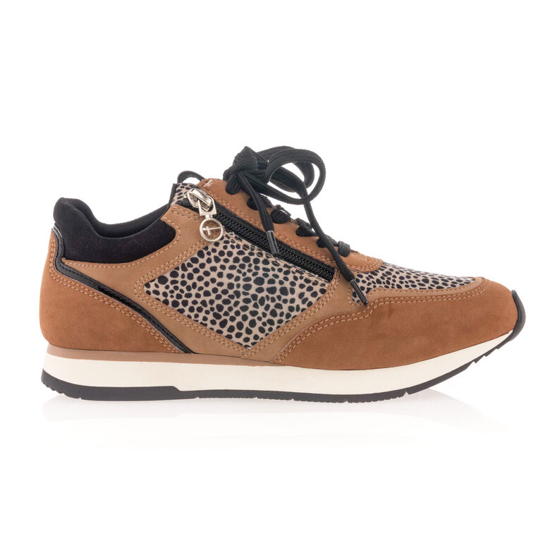Zapatillas deportivas para mujer color marrón