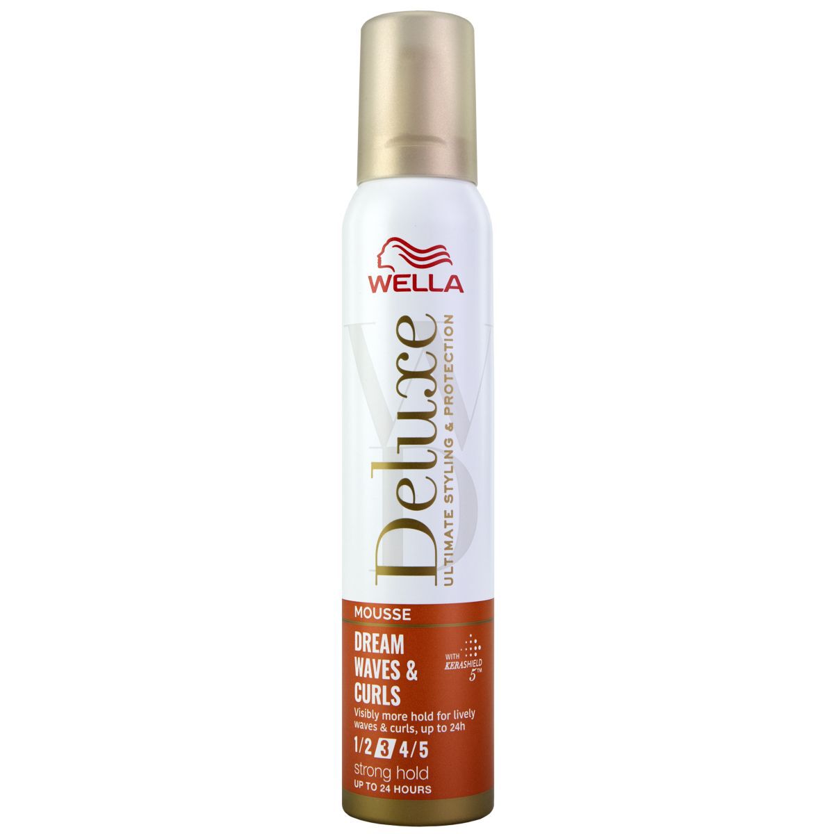 Wella Strong Hair Mousse 200ml Deluxe Dream Waves Lockar