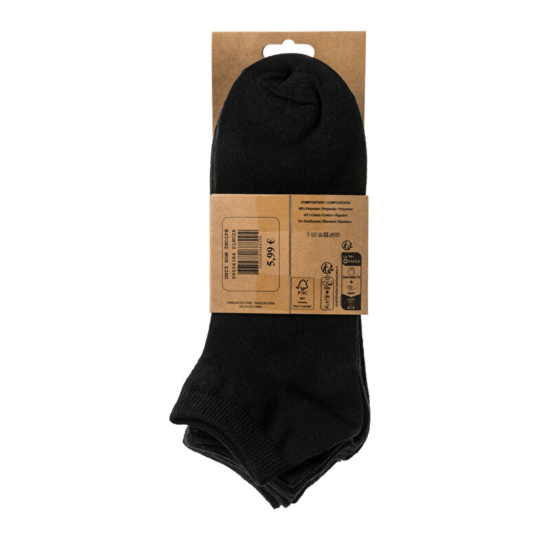 Schwarze Socken und Strumpfhosen für Herren