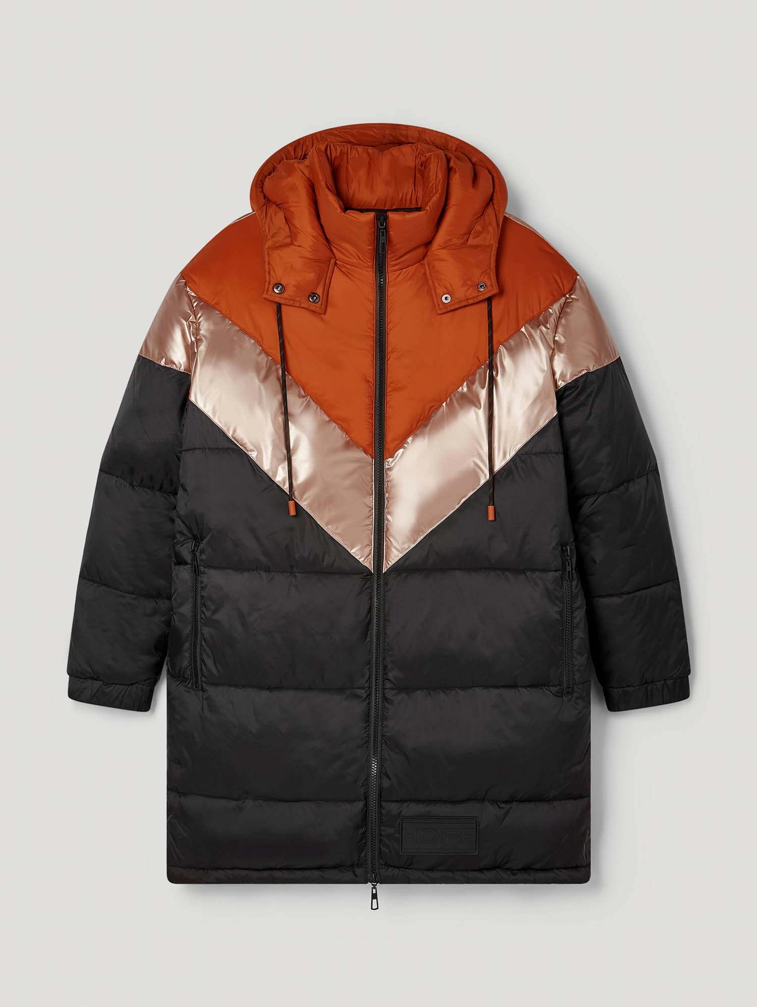 HIGHLAND PUFFER COAT ROSE GOLD