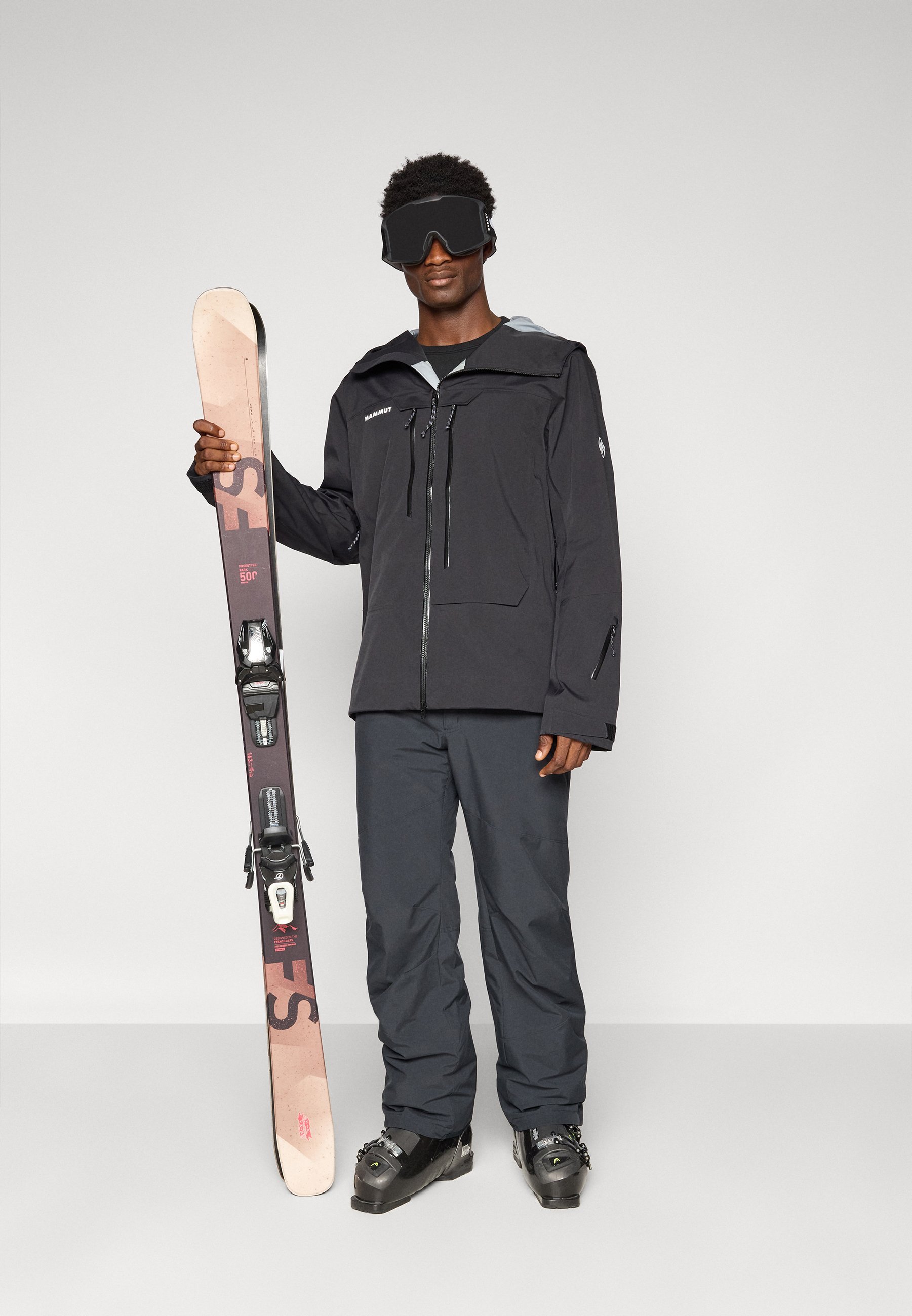 Mammut HALDIGRAT LIGHT HOODED JACKET MEN - Giacca da sci - nera