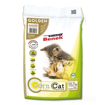 Super Benek Corn Golden Katzenstreu