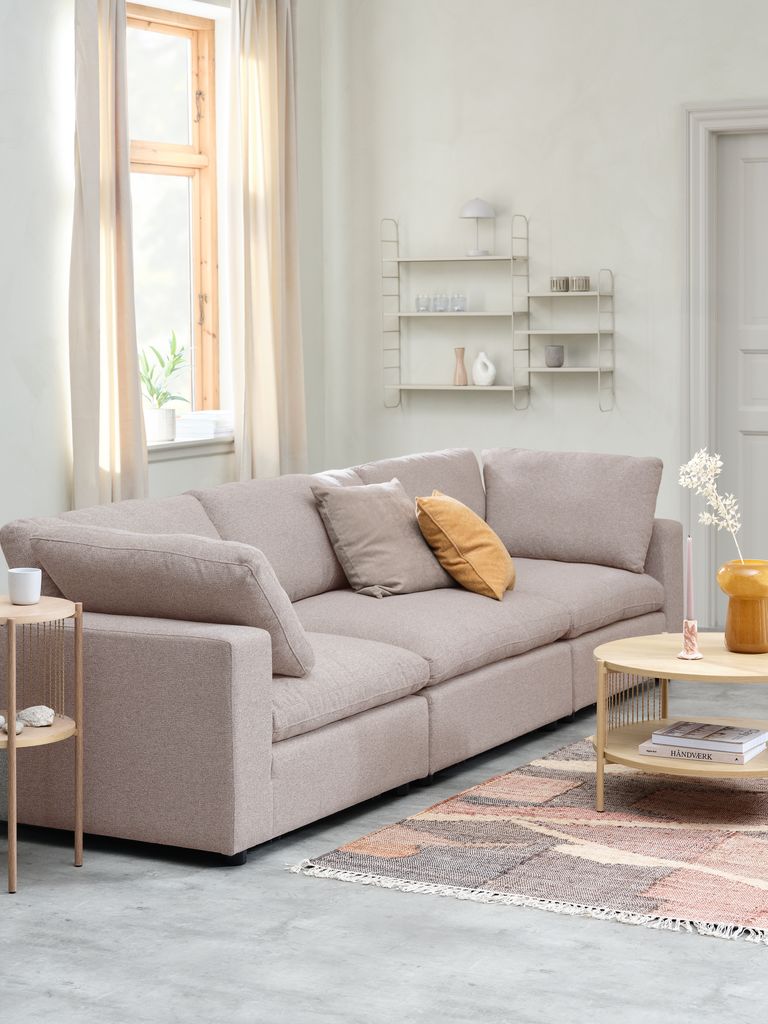 LUNDBY LUNDBY sofa modul, srednja pješčana tkanina
