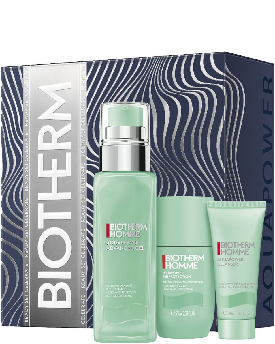 Set rutină BIOTHERM Aquapower, set de îngrijire a pielii pentru bărbați