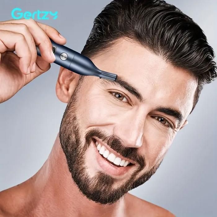 Professionnel Homme Corps Poils Trimmer - Rasoir Électrique avec Barber, Trimmer Moustaches, Charge USB, Accessoires Barber