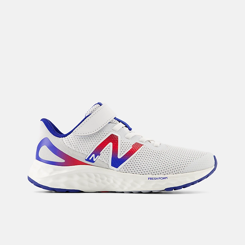 Arishi v4 Bungee Lace Kinder-Neoprenanzug mit Top Strap – Quarzgrau mit Team Royal und Team Red