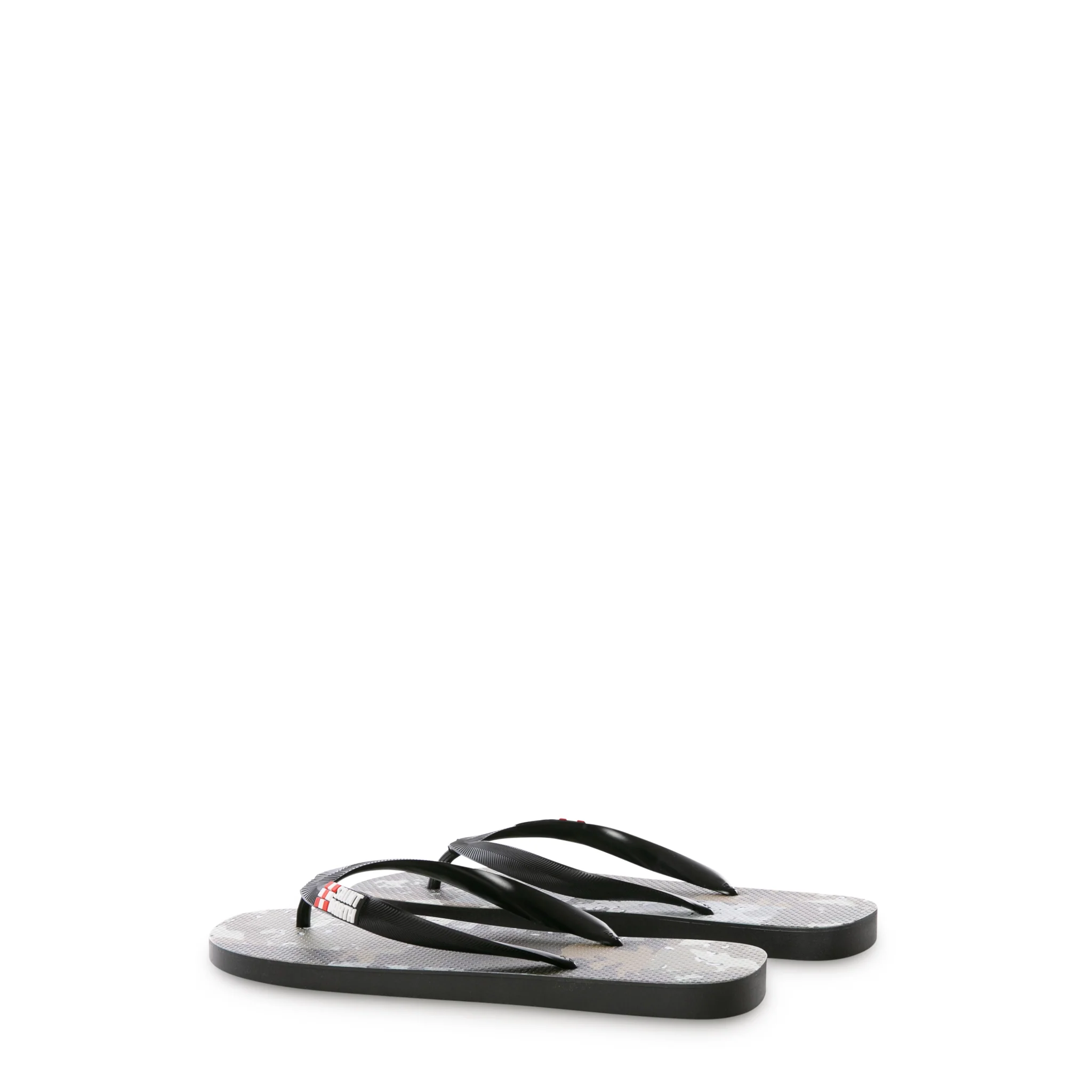 Herenslippers met camouflagepatch