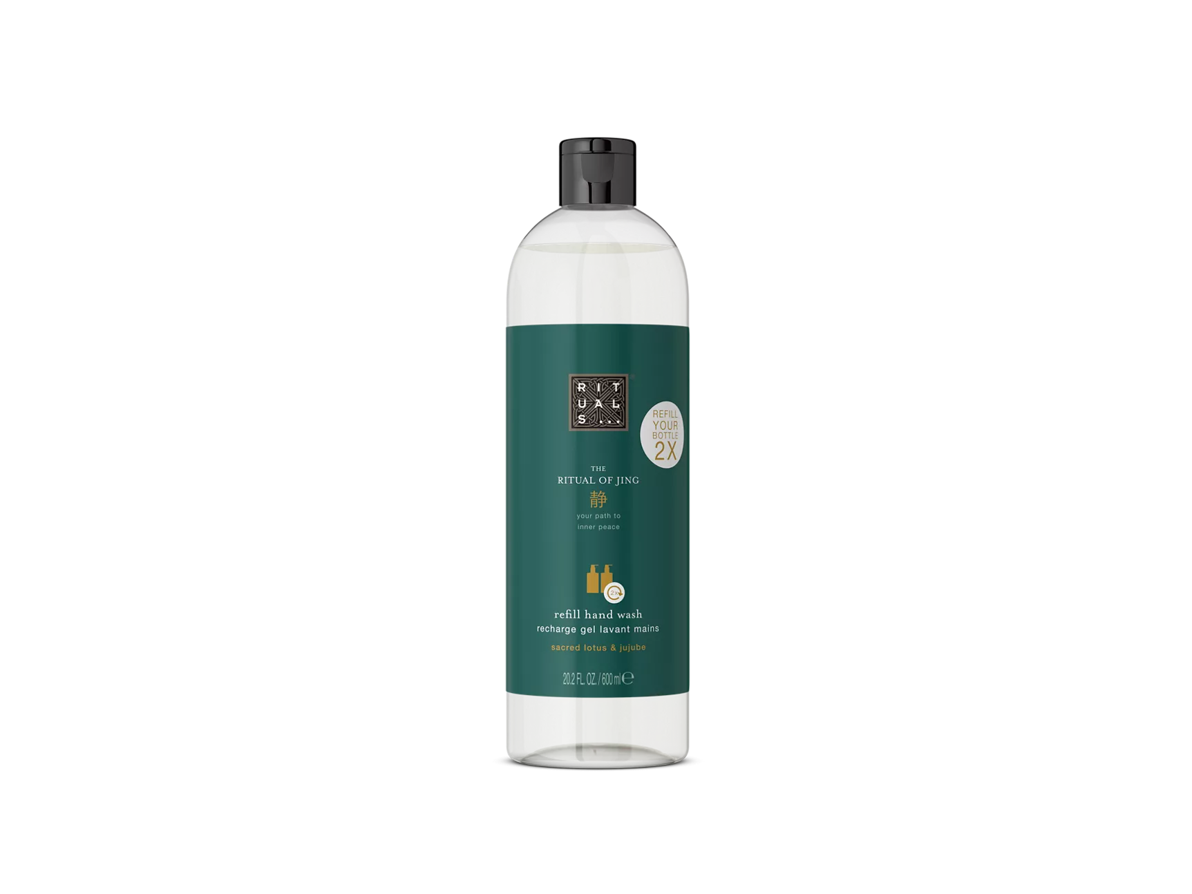 Recharge de savon liquide pour les mains The Ritual of Jing, 600 ml