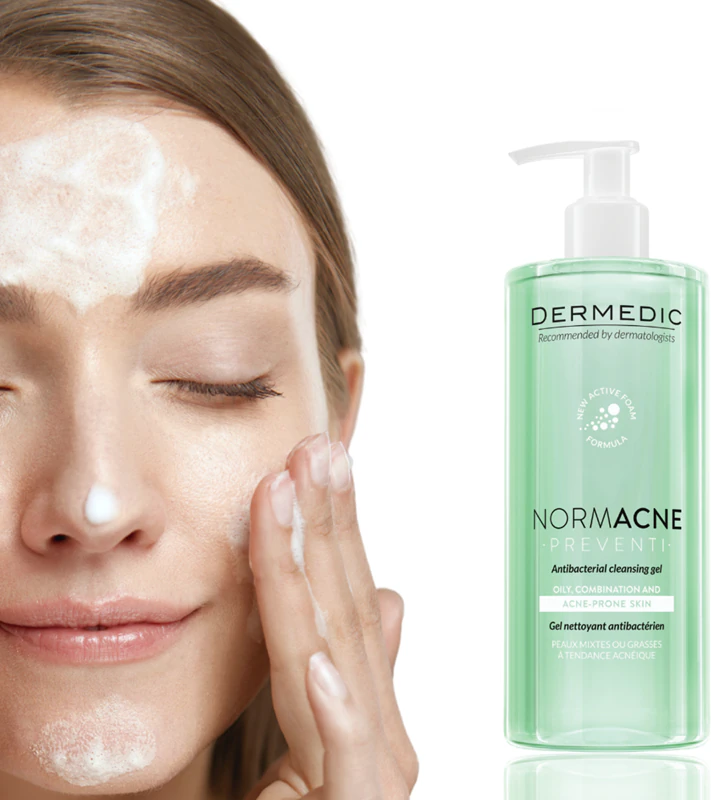 Dermedic Normacne čistiaci gél pre mastnú a zmiešanú pleť