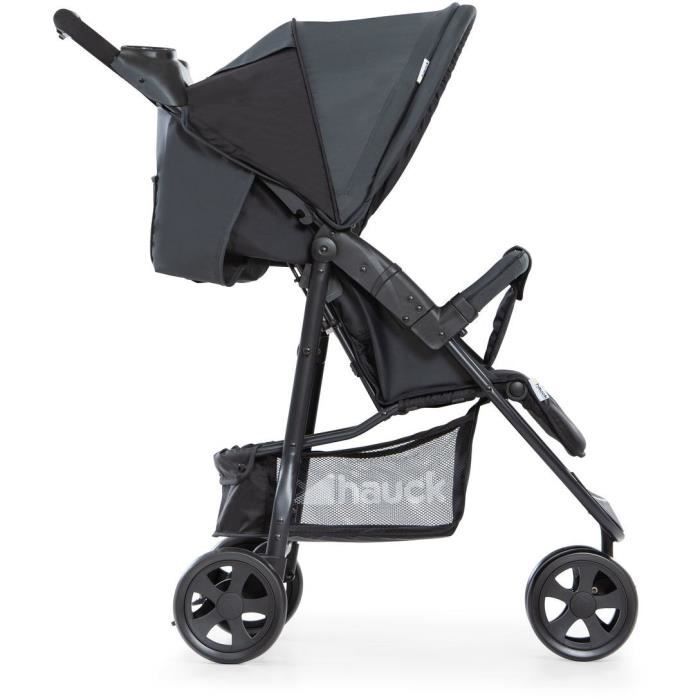 HAUCK - Poussette compacte - CITI NEO II - 3 roues - Caviar / Stone