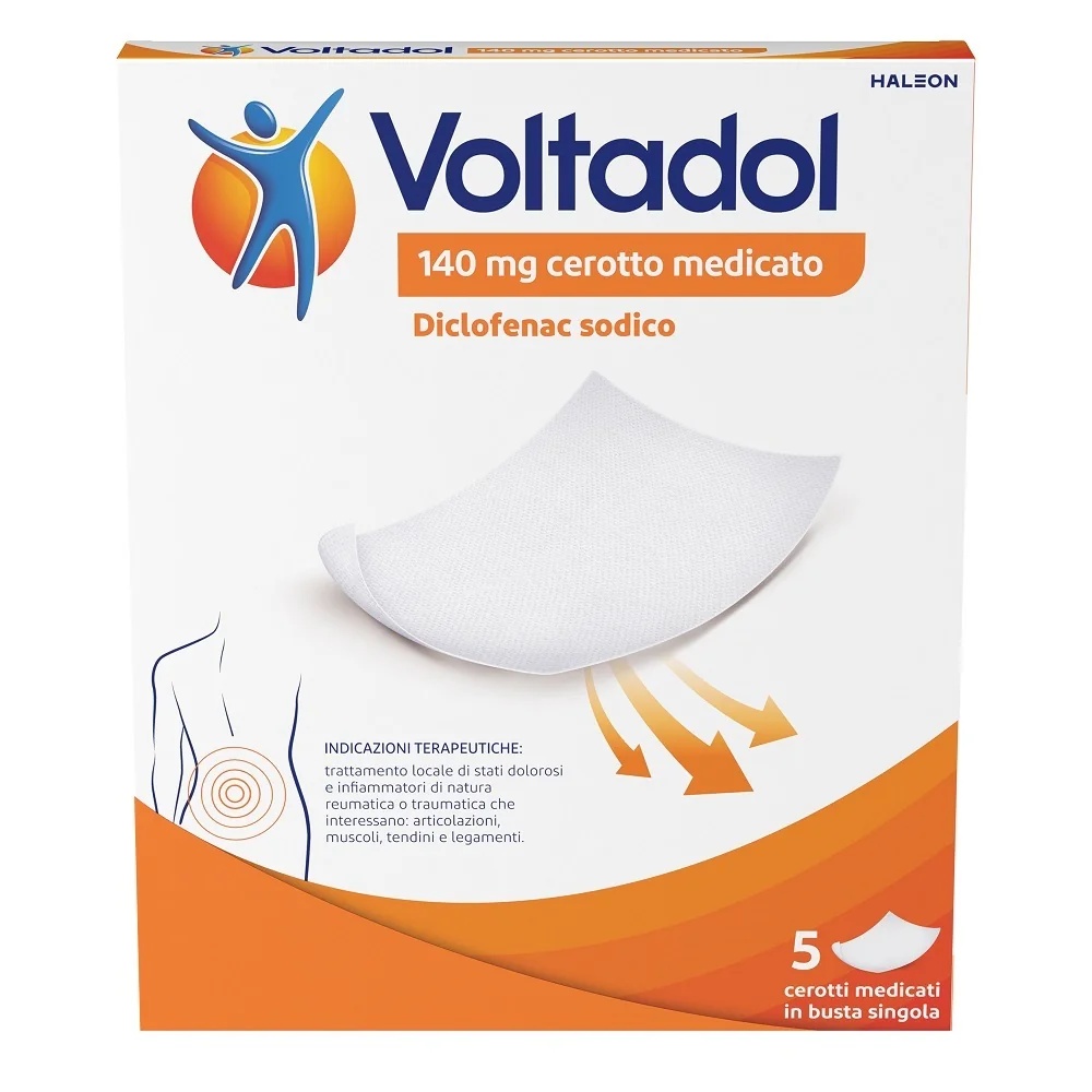 VOLTAREN Voltadol 140 mg diclofenacnatrium voor gewrichtspijn 5 medicinale pleisters