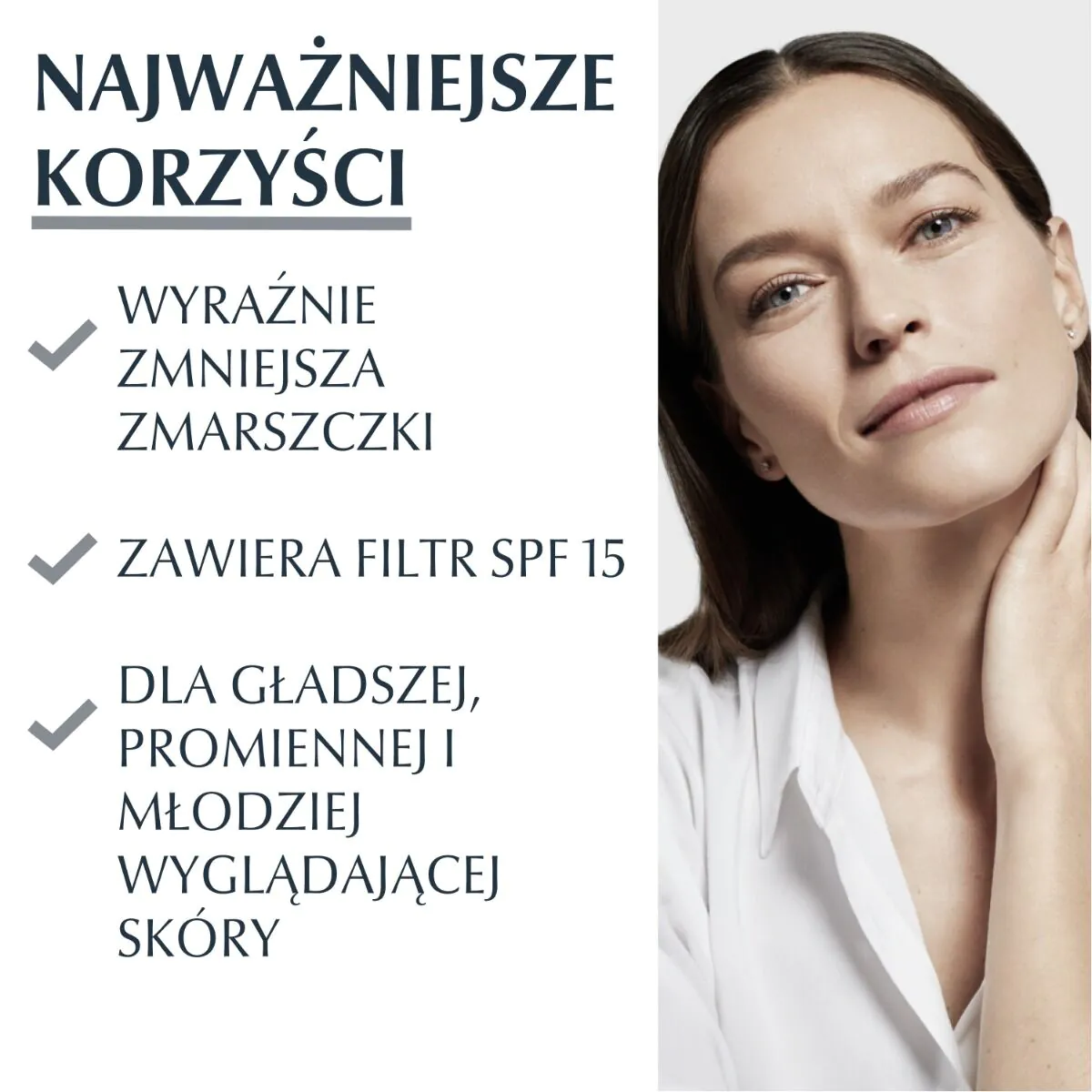 Eucerin Hyaluron Filler Krem na dzień SPF 15 Skóra Normalna i Mieszana