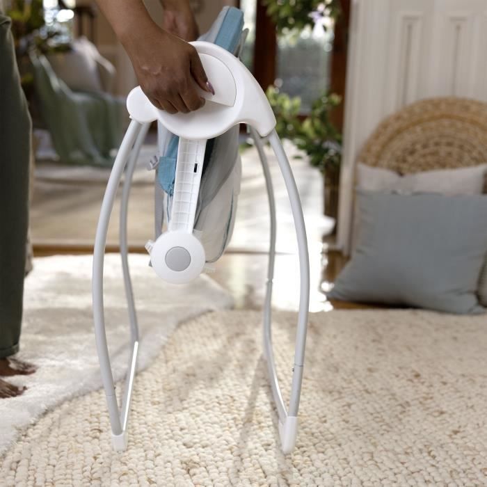 INGENUITY Sun Valley elektrische babywipper/schommelstoel, 2 speeltjes, verstelbare zitting - Babycadeau