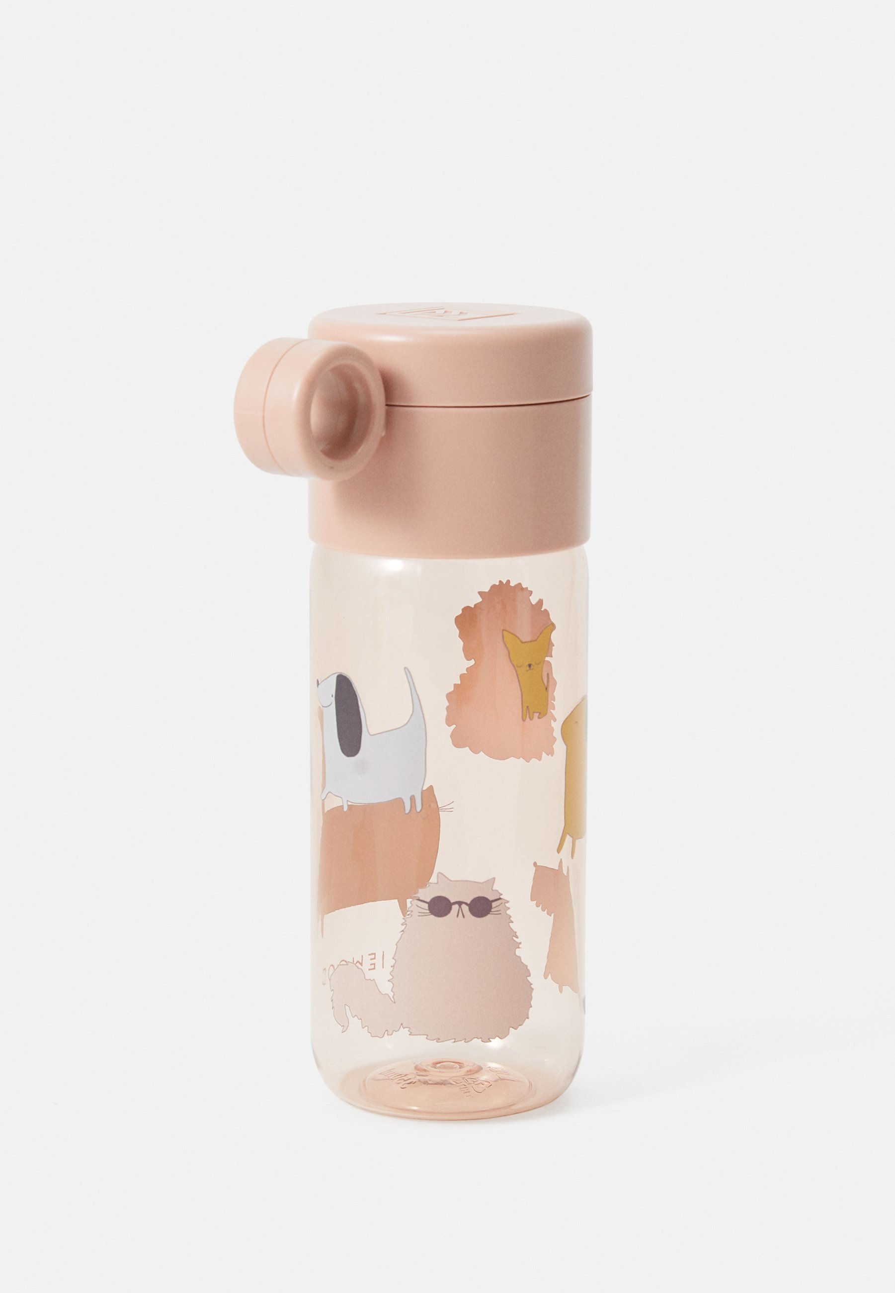 Liewood CLEMENCE FLES 350 ML UNISEX - Drinkfles - katten en honden/zanderig