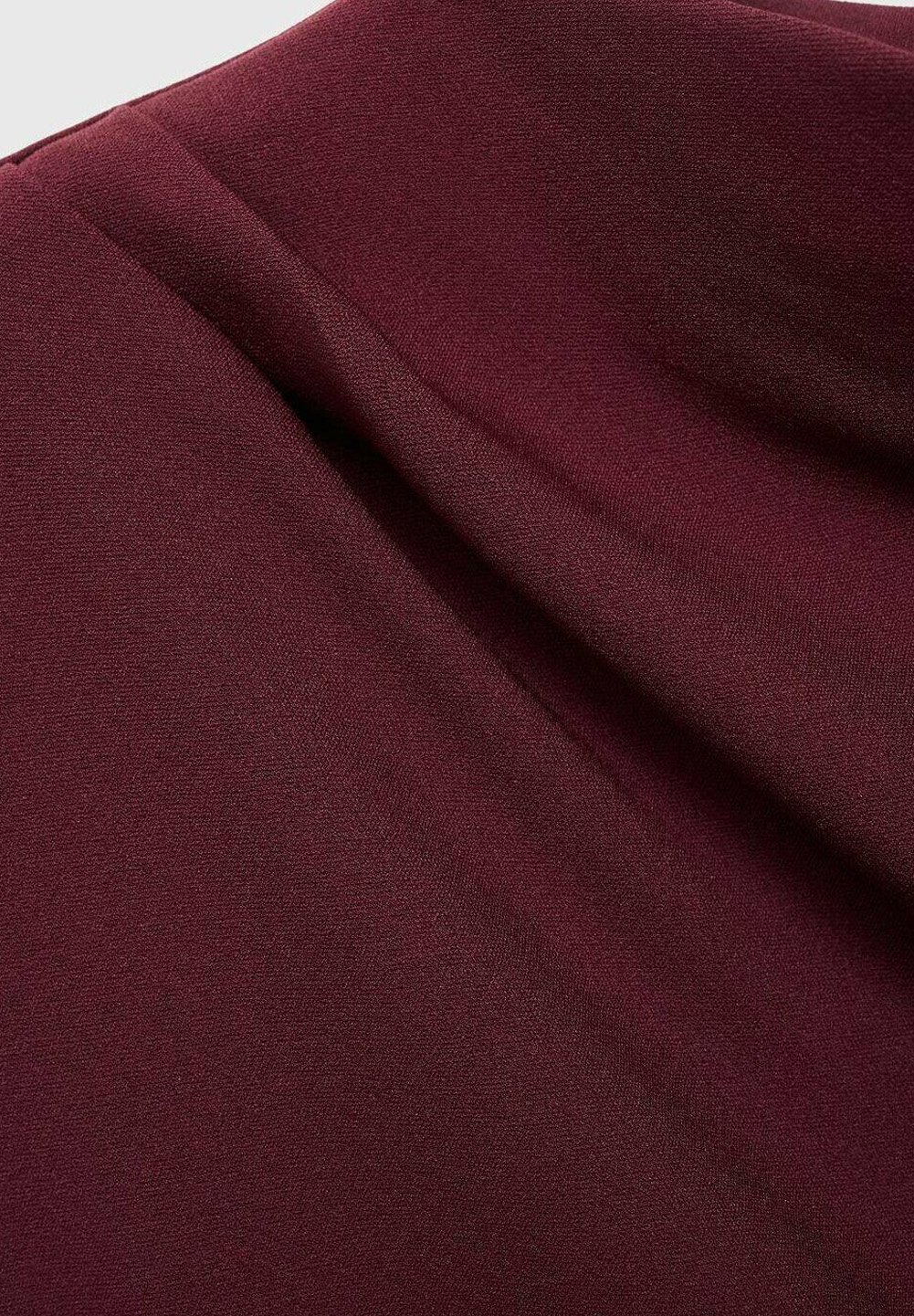 Robe Mango Shift - bordeaux