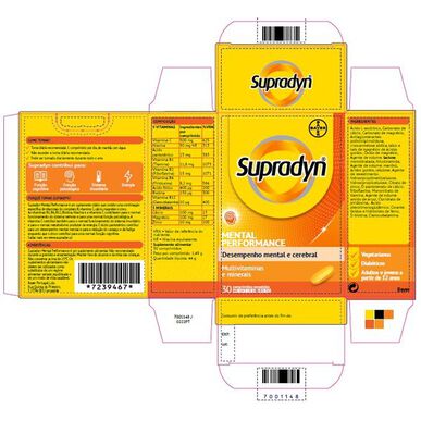 Supradyn Supradyn Mental Performance 30 tablettia 30 tablettia