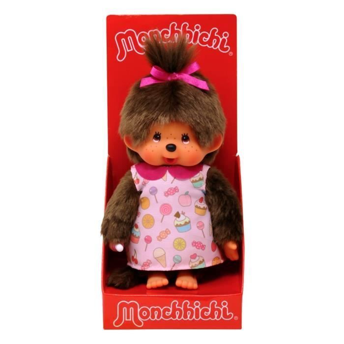 Monchhichi Pop & Candy plush toy - 20 cm - BANDAI
