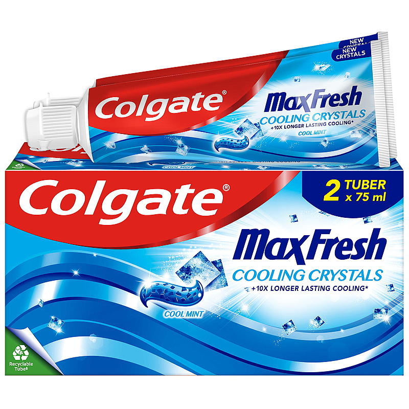 Colgate tannkrem 2-pakning Max Fresh Colgate