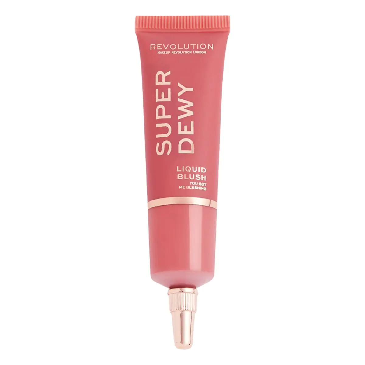 MAKEUP REVOLUTION Superdewy Liquid Blush Róż w płynie You Got Me Blushing 15ml