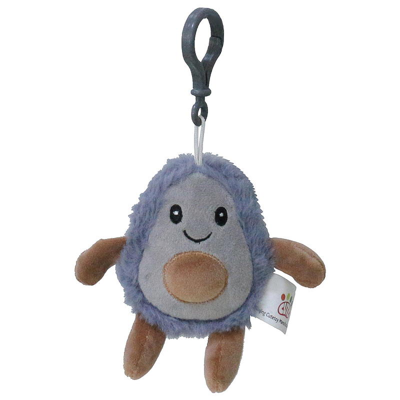 FunToys Avokado mini med klips grå