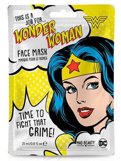 „Wonder Woman“ arbūzų veido kaukė Veido drėkikliai