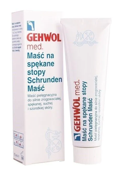 Gehwol Med Schrunden, Maść do stóp