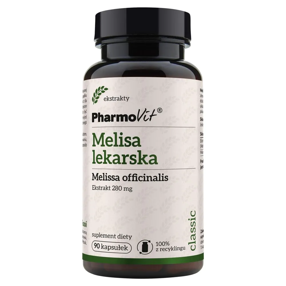PharmoVit Classic Melisa lekarska 280 mg Kapsułki