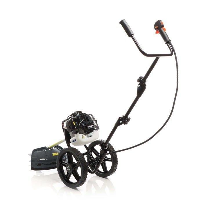 Wiltec 2-in-1 multitool op wielen – 1350 x 390 x 1260 mm – 1,2 liter benzine – 1,9 kW – Grastrimmer/bosmaaier – Tuin