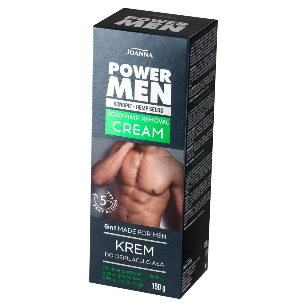 Joanna Power Men Krem do depilacji ciała dla mężczyzn